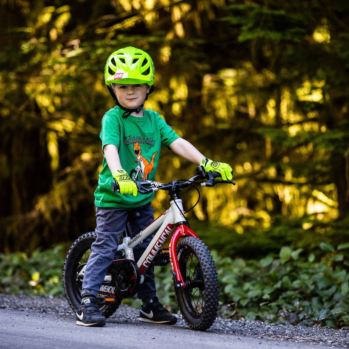 Taj Mihelich x Pinkbike Youth Dinobike T-Shirt